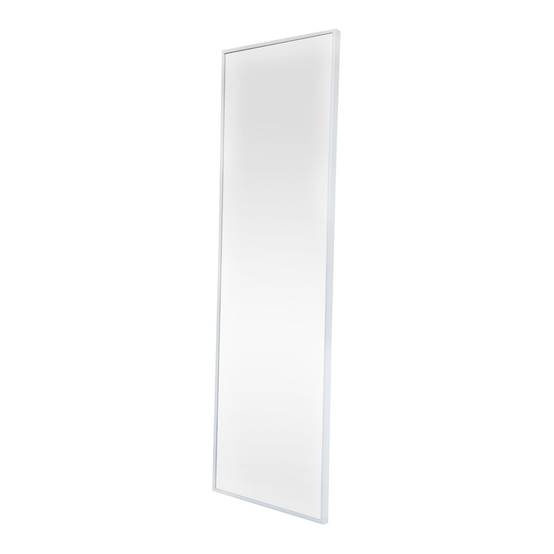 Miroir décoration moderne design de porte 120 x 37 x 2 cm blanc - Image 1