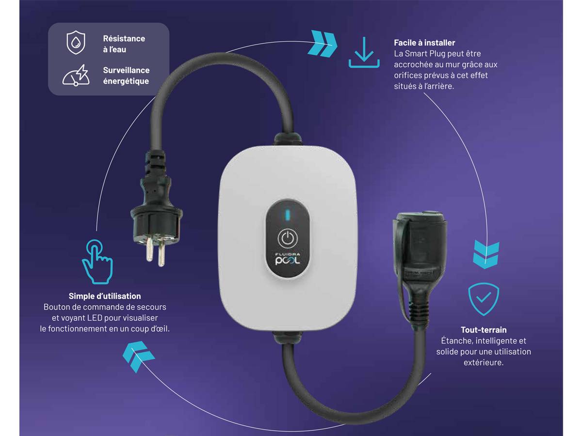 Astral Pool - Prise connectée Smart Plug Bluetooth pour filtration - Astral Pool - Image 4