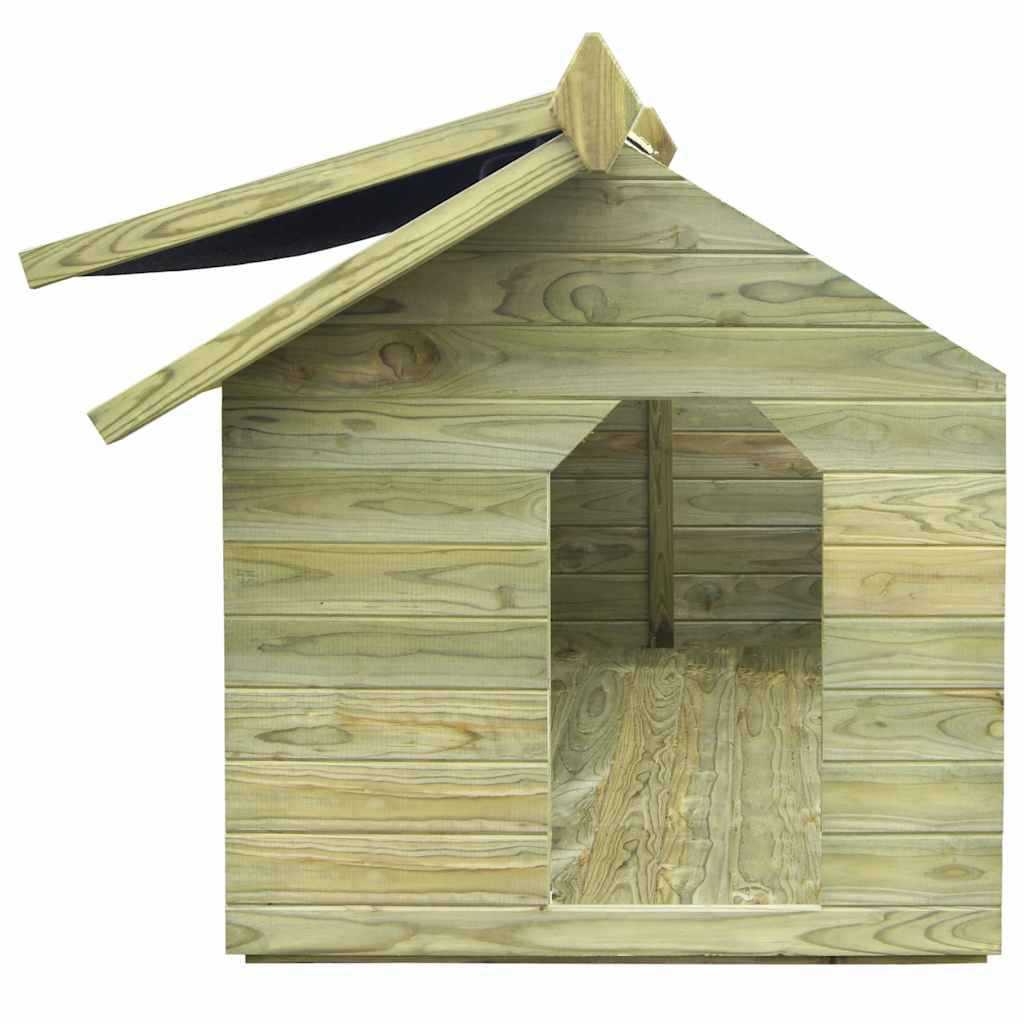 Vidaxl - Niche de jardin avec toit ouvrant en bois de pin imprégné vidaXL 45152 - Image 5