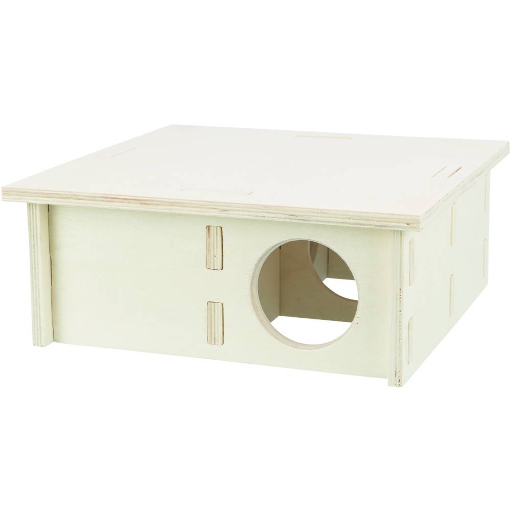 Trixie - Maison emboitable 4 chambres 25 x 10 x 25 cm pour souris, hamsters - Image 3