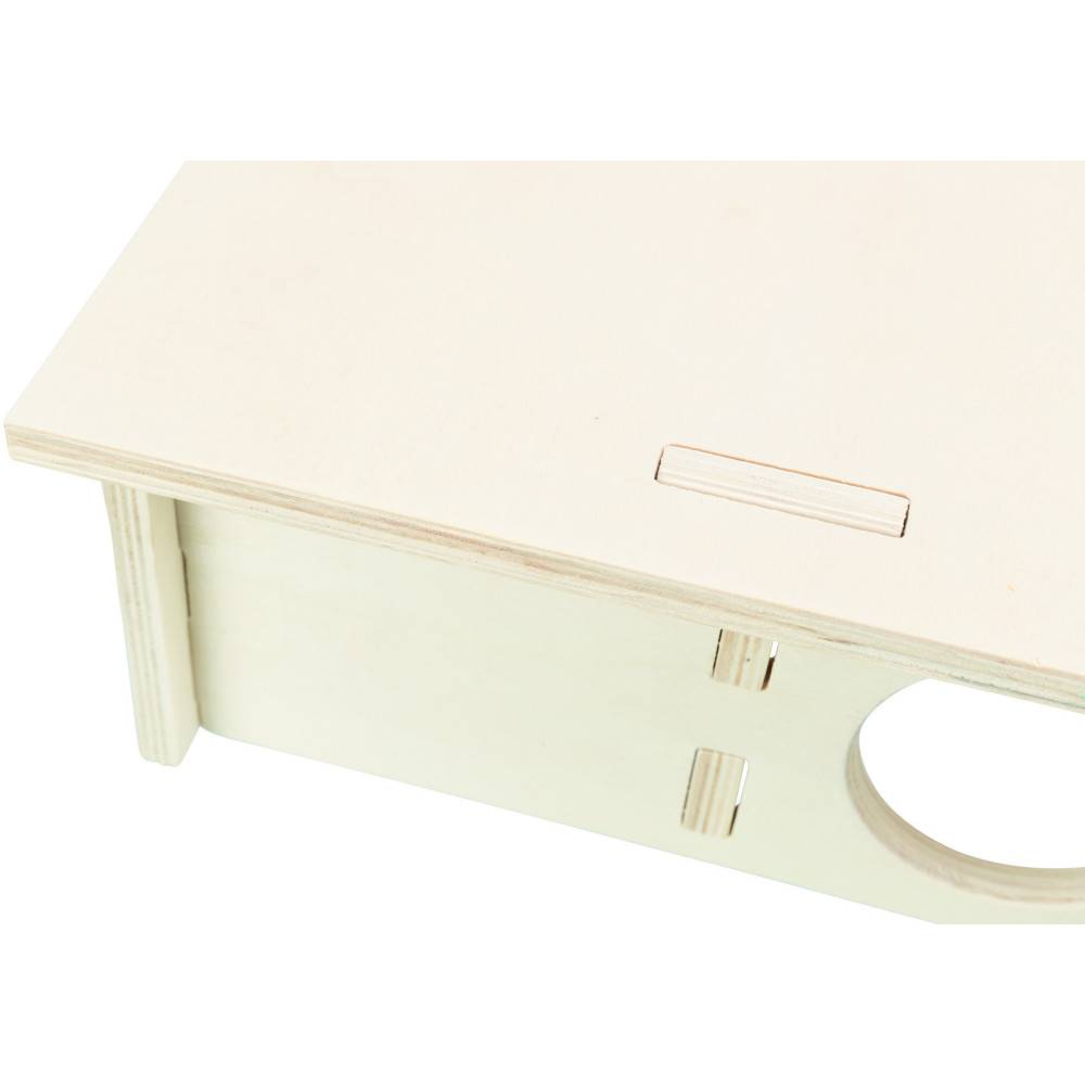 Trixie - Maison emboitable 4 chambres 25 x 10 x 25 cm pour souris, hamsters - Image 6