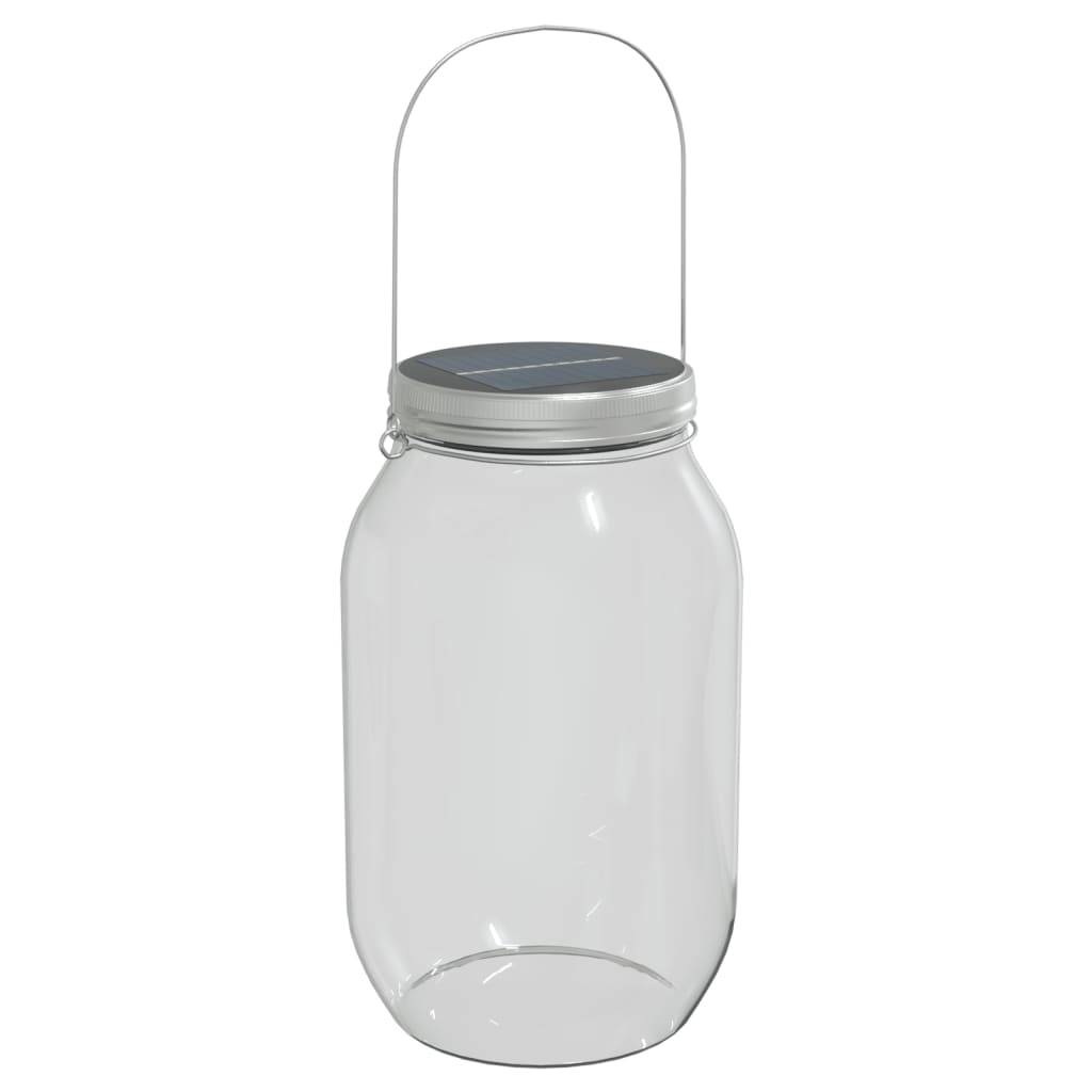 Lampe d'extérieur - Lampe de jardin solaire en verre 12 pcs blanc chaud - Image 5