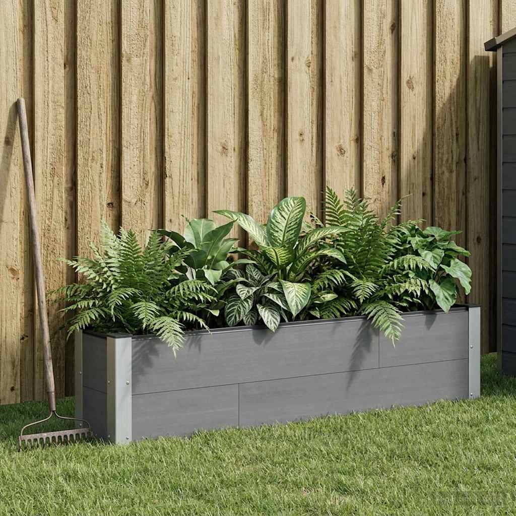 Prolenta Premium - Jardinière aluminium gris 150 x 30 x 36 cm - Prolenta premium p364.5 - Image 2
