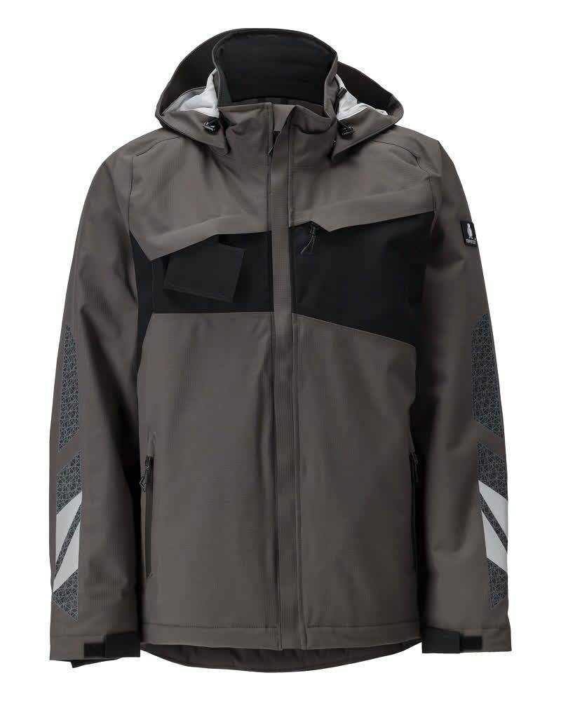 Veste grand froid hiver Accelerate - Anthracite foncé/Noir - T.M - MASCOT - 18035-249-1809-M