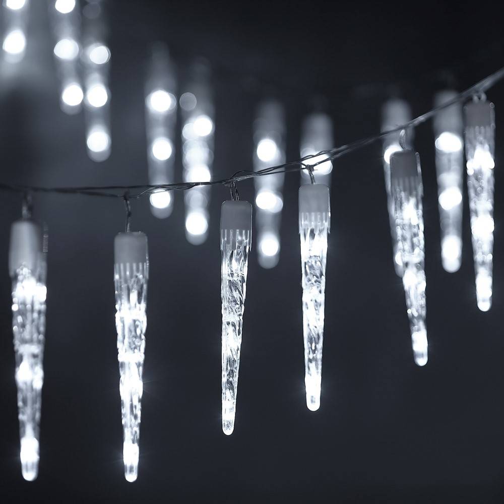 Guirlande glaçon stalactite  Noir - Image 2