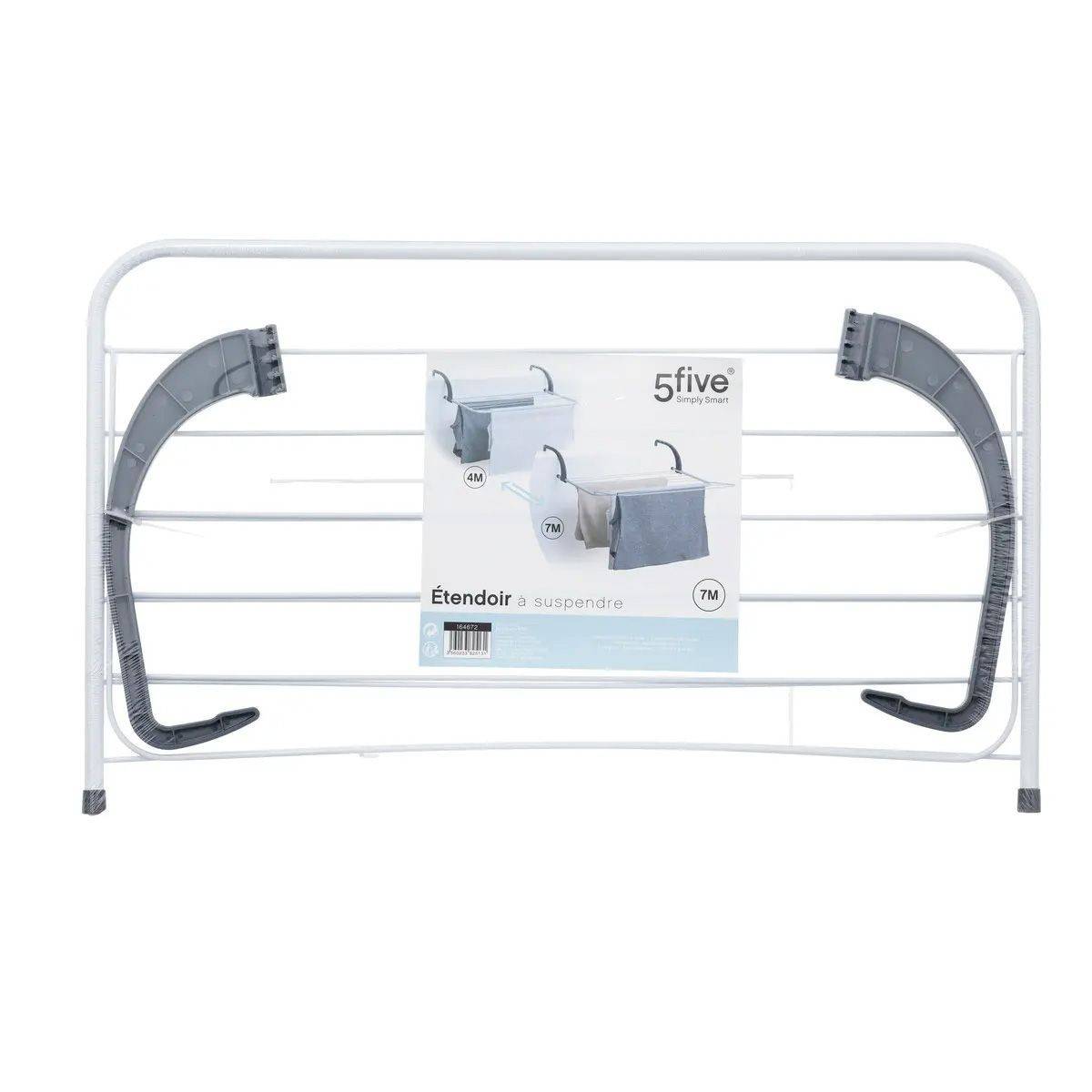 Séchoir à Linge "Extensible" 60cm Noir - Image 5