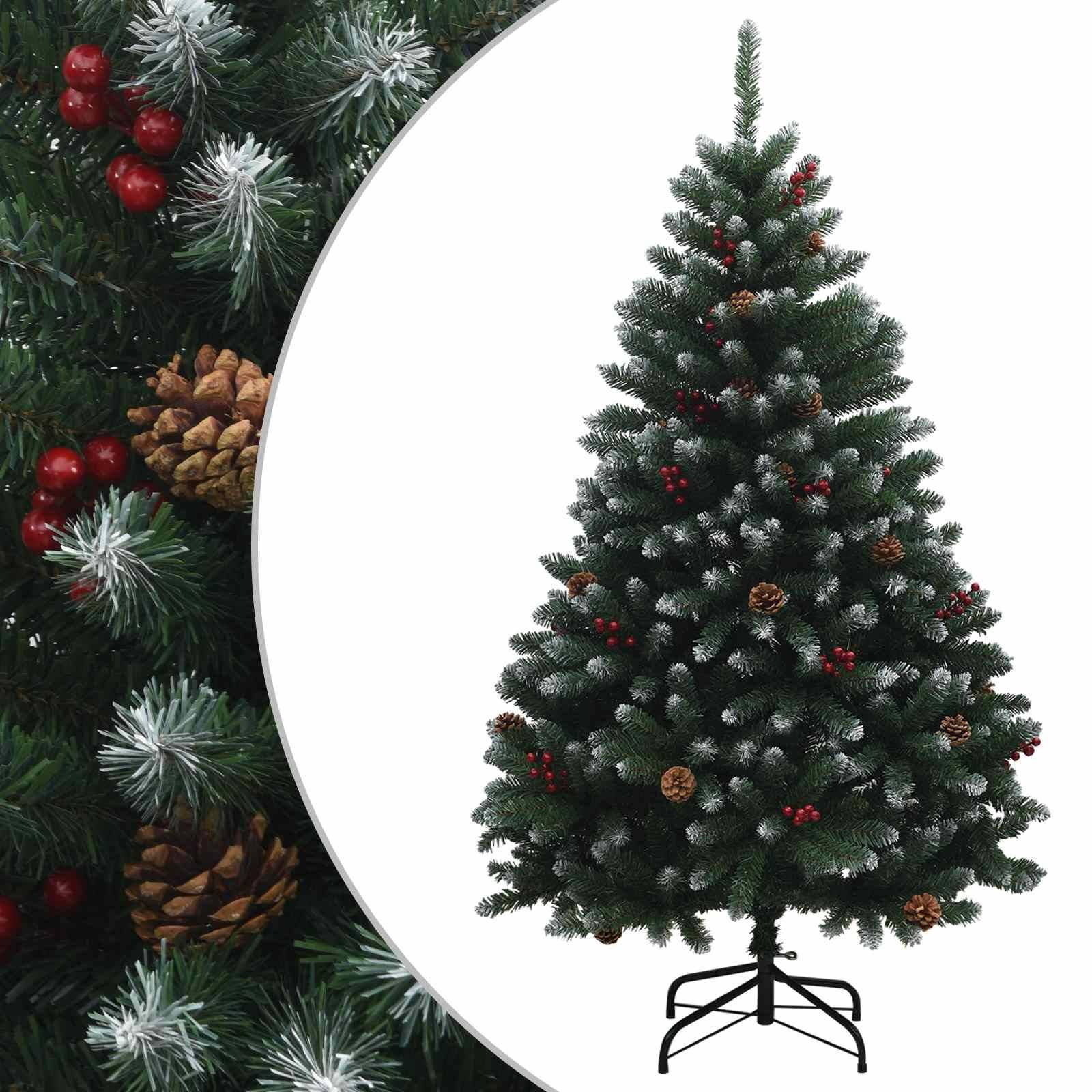 Vidaxl - Sapin de Noël Artificiel à Branches Articulées 180 cm PVC vidaXL 42054537 - Image 2