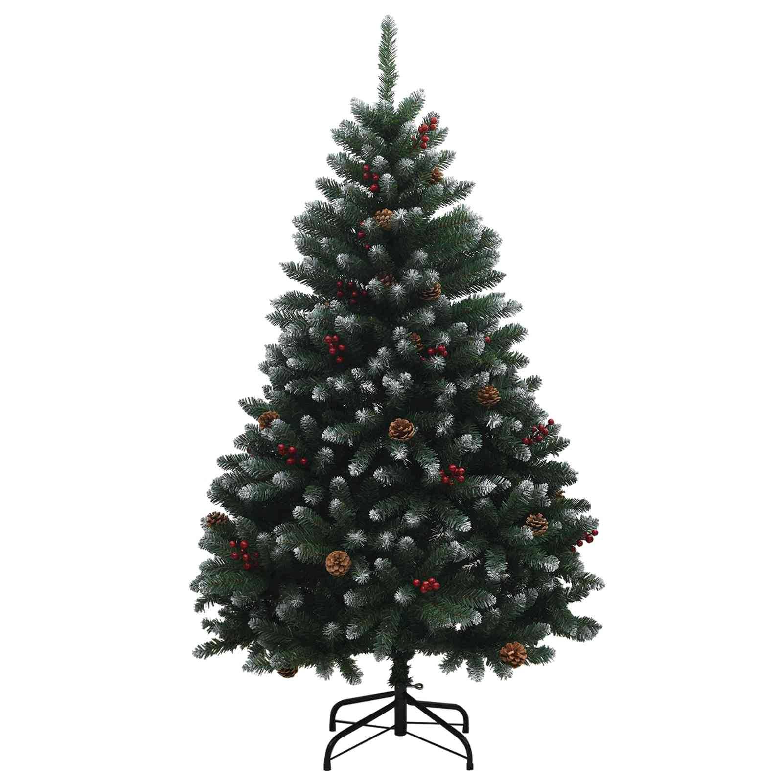 Vidaxl - Sapin de Noël Artificiel à Branches Articulées 180 cm PVC vidaXL 42054537 - Image 4
