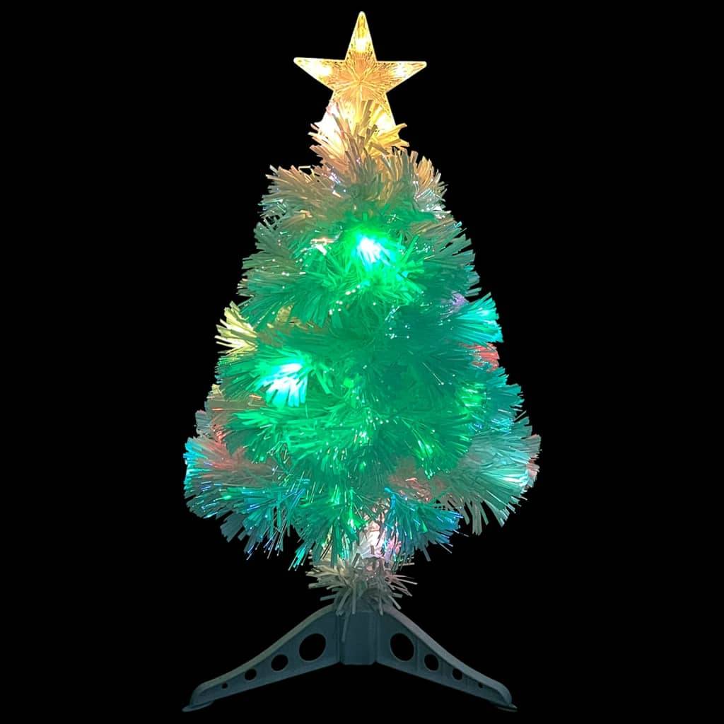 ComfortXL - Petit sapin de Noël lumineux fibre optique et LED décoratif Blanc 64 cm – ComfortXL Outdoor Living - Image 5