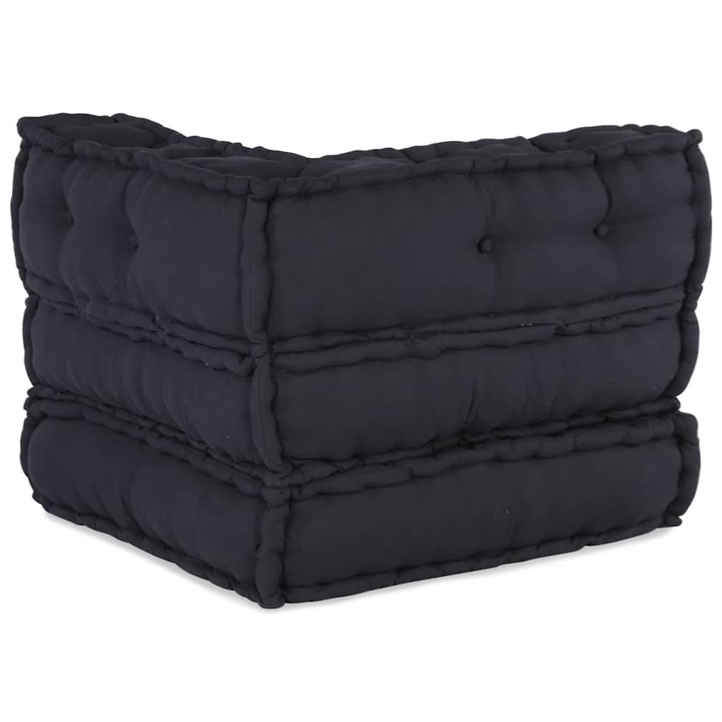 Canapé modulaire coton anthracite 70 x 70 x 54 cm, poids:13.7kg - PANGIVO - Image 9
