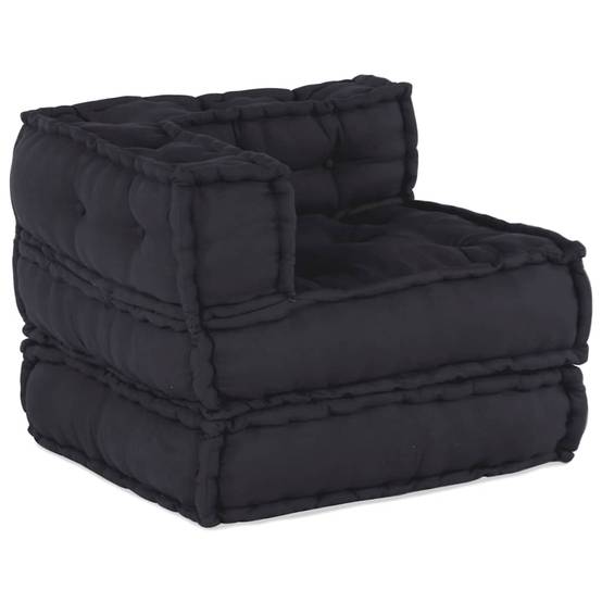 Canapé modulaire coton anthracite 70 x 70 x 54 cm, poids:13.7kg - PANGIVO - Image 5