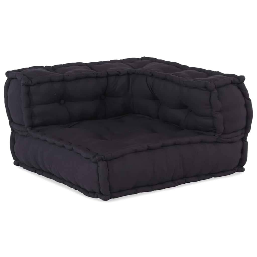 Canapé modulaire coton anthracite 70 x 70 x 54 cm, poids:13.7kg - PANGIVO - Image 7