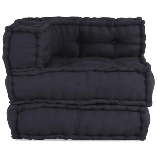 Canapé modulaire coton anthracite 70 x 70 x 54 cm, poids:13.7kg - PANGIVO - Image 4