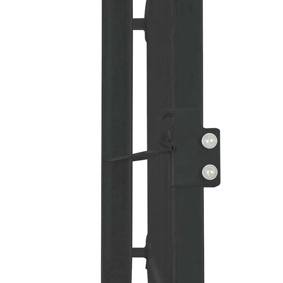 Enclos Chenil Extérieur pour Chien en Acier Robuste Parc de Jeu Sécurisé Carré 150x150cm Noir - ComfortXL Pet Living - Image 5