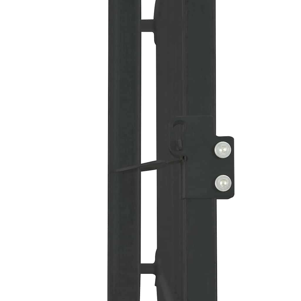 Enclos Chenil Extérieur pour Chien en Acier Robuste Parc de Jeu Sécurisé Carré 150x150cm Noir - ComfortXL Pet Living - Image 5