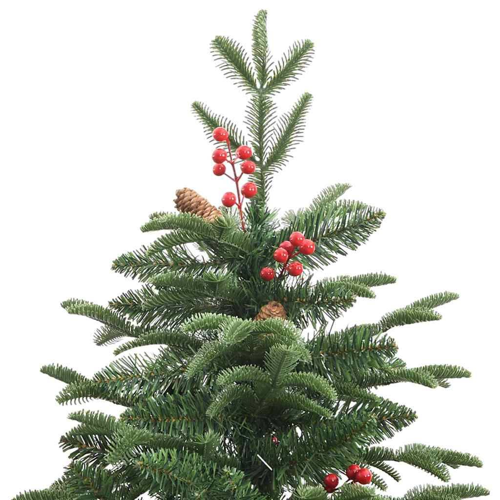Sapin de Noël | Arbre de Noël artificiel Vert 240 cm PVC, métal et plastique Maison Chic - Image 8