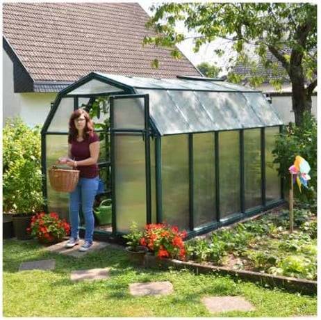 Canopia - Serre de jardin en polycarbonate Rion Eco Grow 6,65 m², Ancrage au sol Oui - Image 1