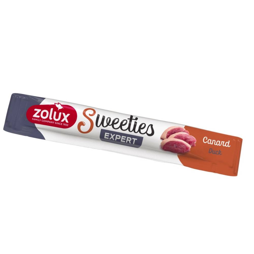 Zolux - zolux - Stick crème Canard SWEETIES 14 g pour chien - Image 1