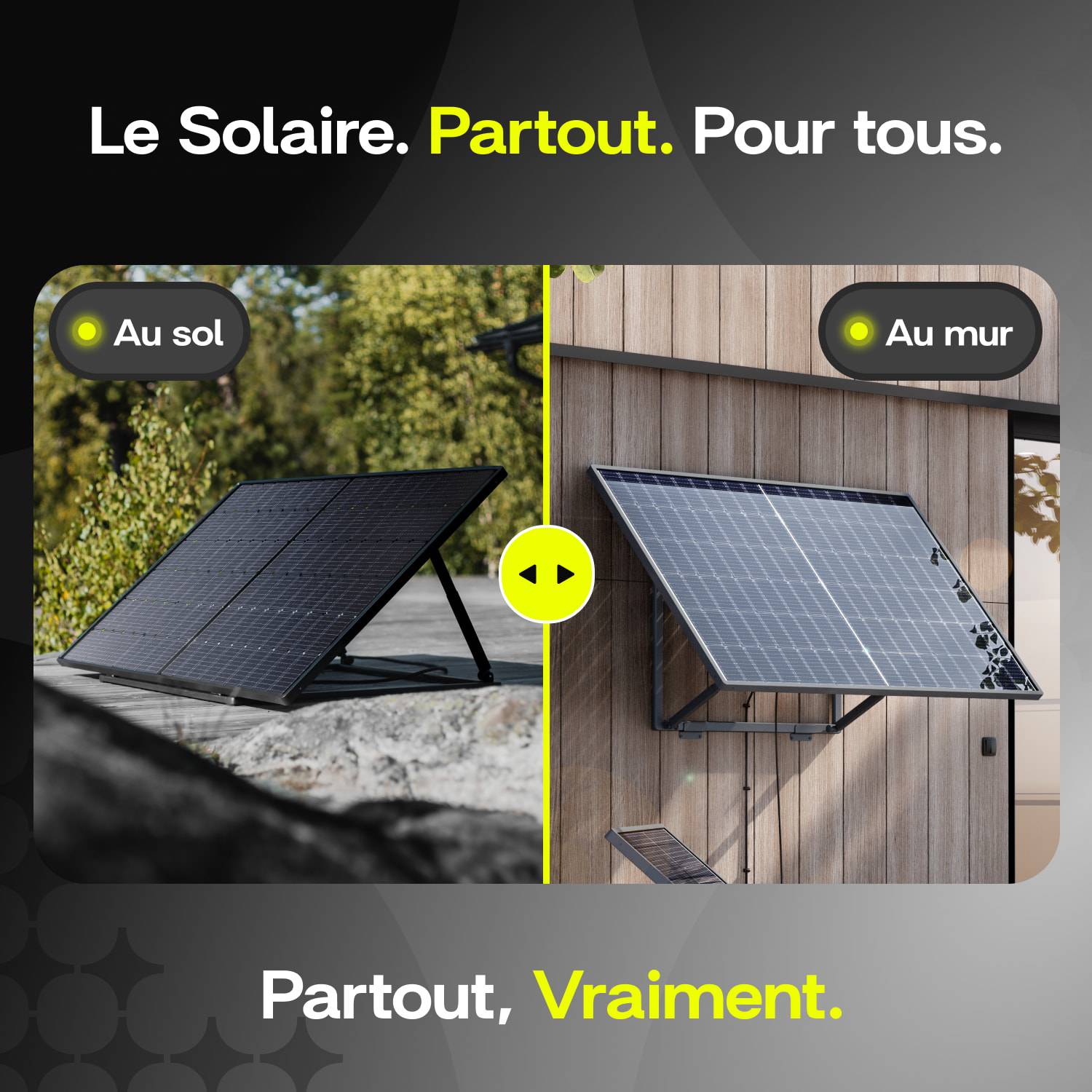 Sunology PLAY Max - Panneau solaire 450W bifacial avec batterie hybride & modulaire 700Wh – Station solaire livrée totalement assemblée - Image 8