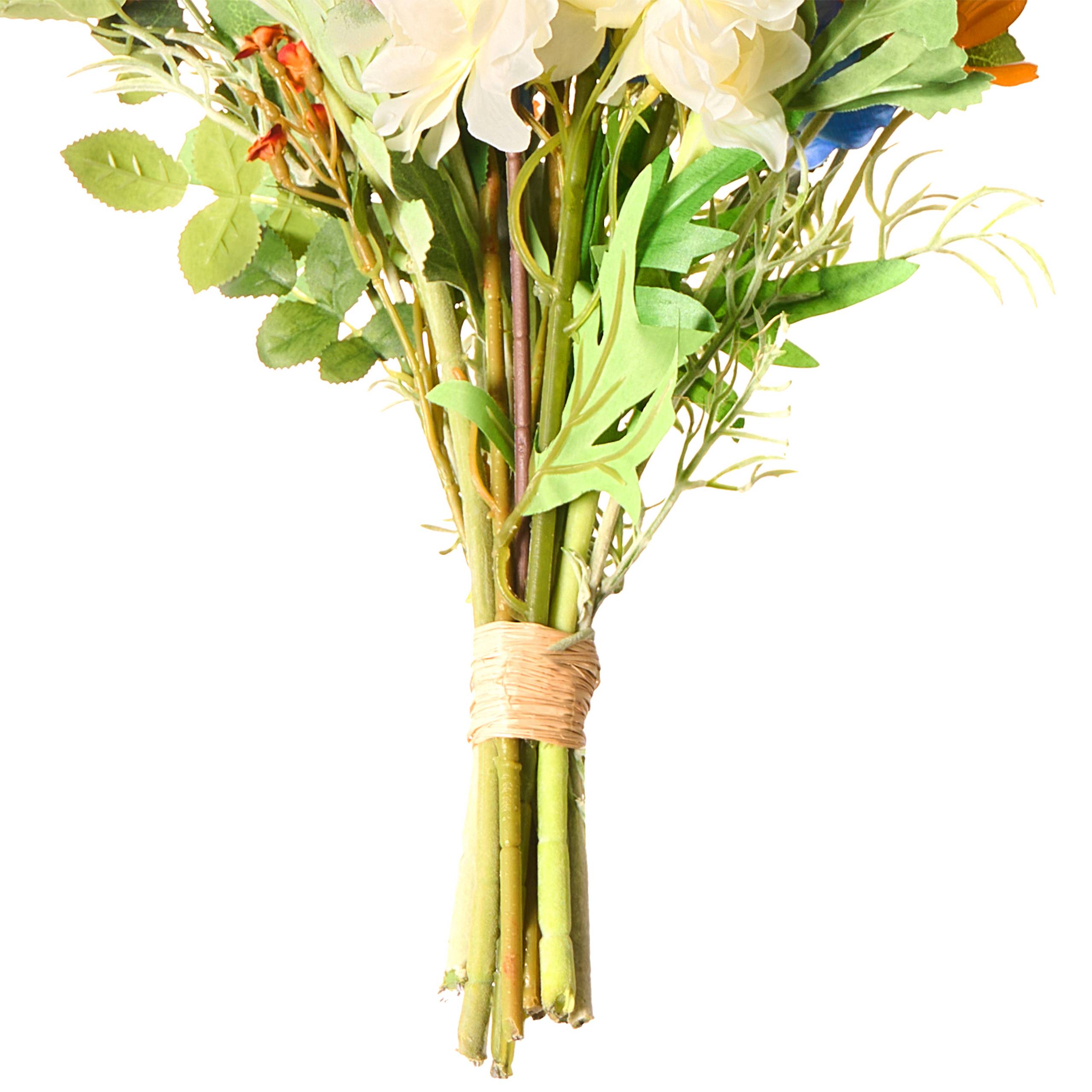 Beliani - Bouquet de fleurs artificielles Tissu Multicolore GRADIL - 40x40x75- Beliani - Image 4