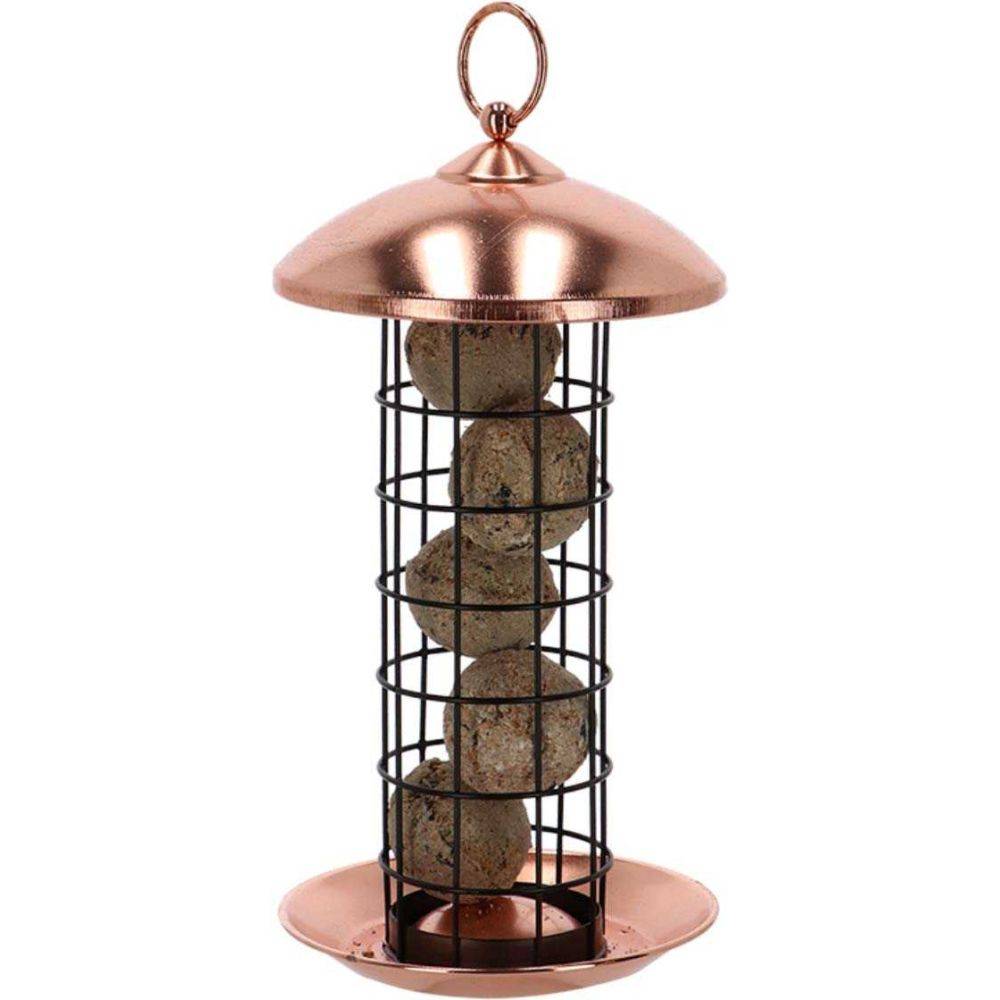 Esschert Design - Mangeoire à oiseaux Plaqué cuivre - boules de graisses - Image 3