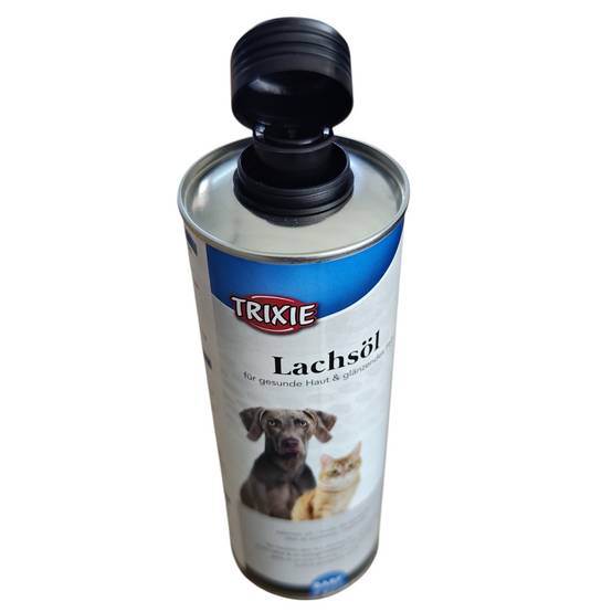 Trixie - Huile de saumon 500 ml pour chat et chien - Image 2