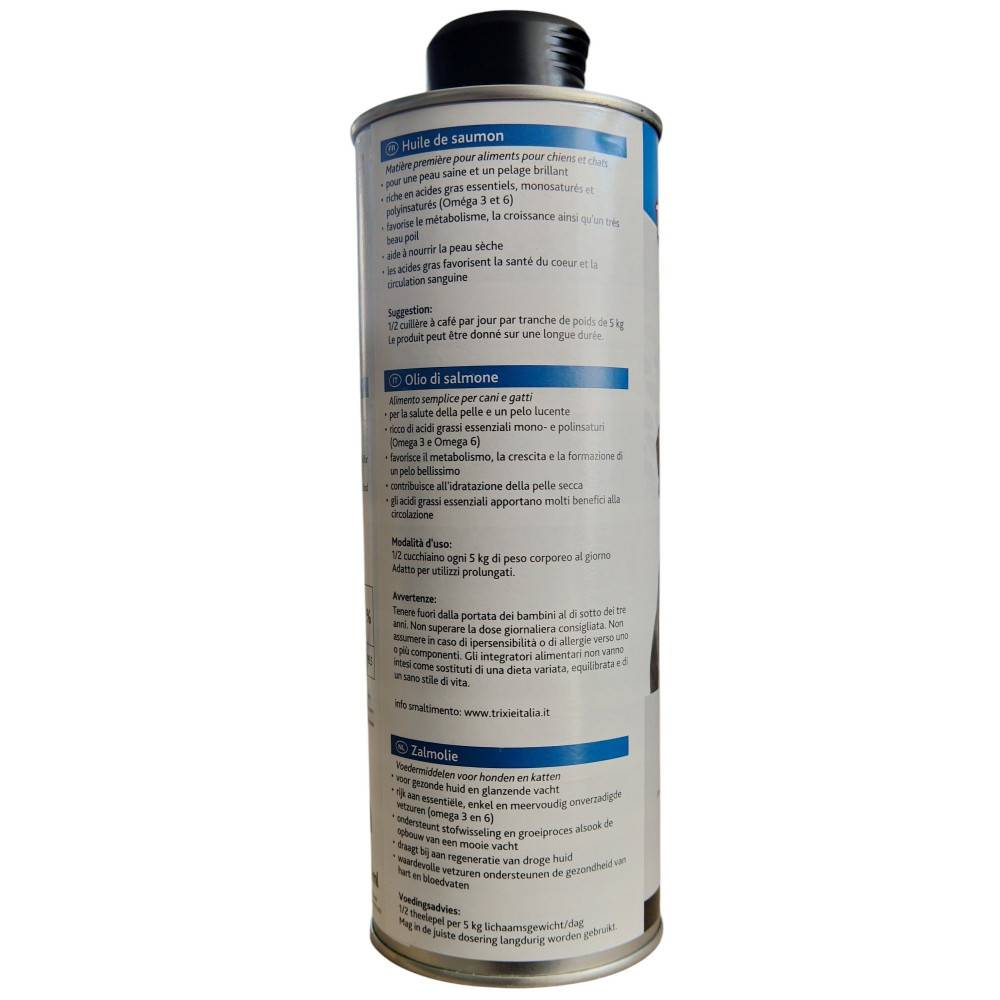 Trixie - Huile de saumon 500 ml pour chat et chien - Image 7