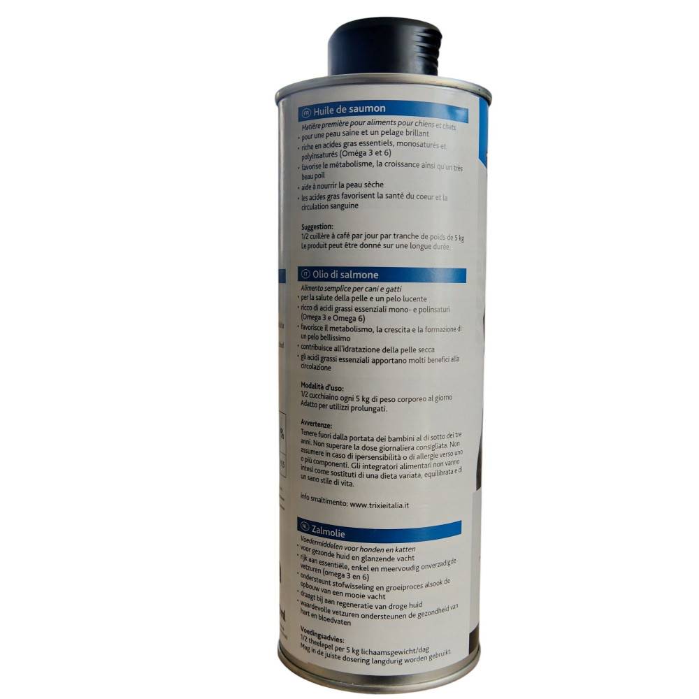 Trixie - Huile de saumon 500 ml pour chat et chien - Image 5