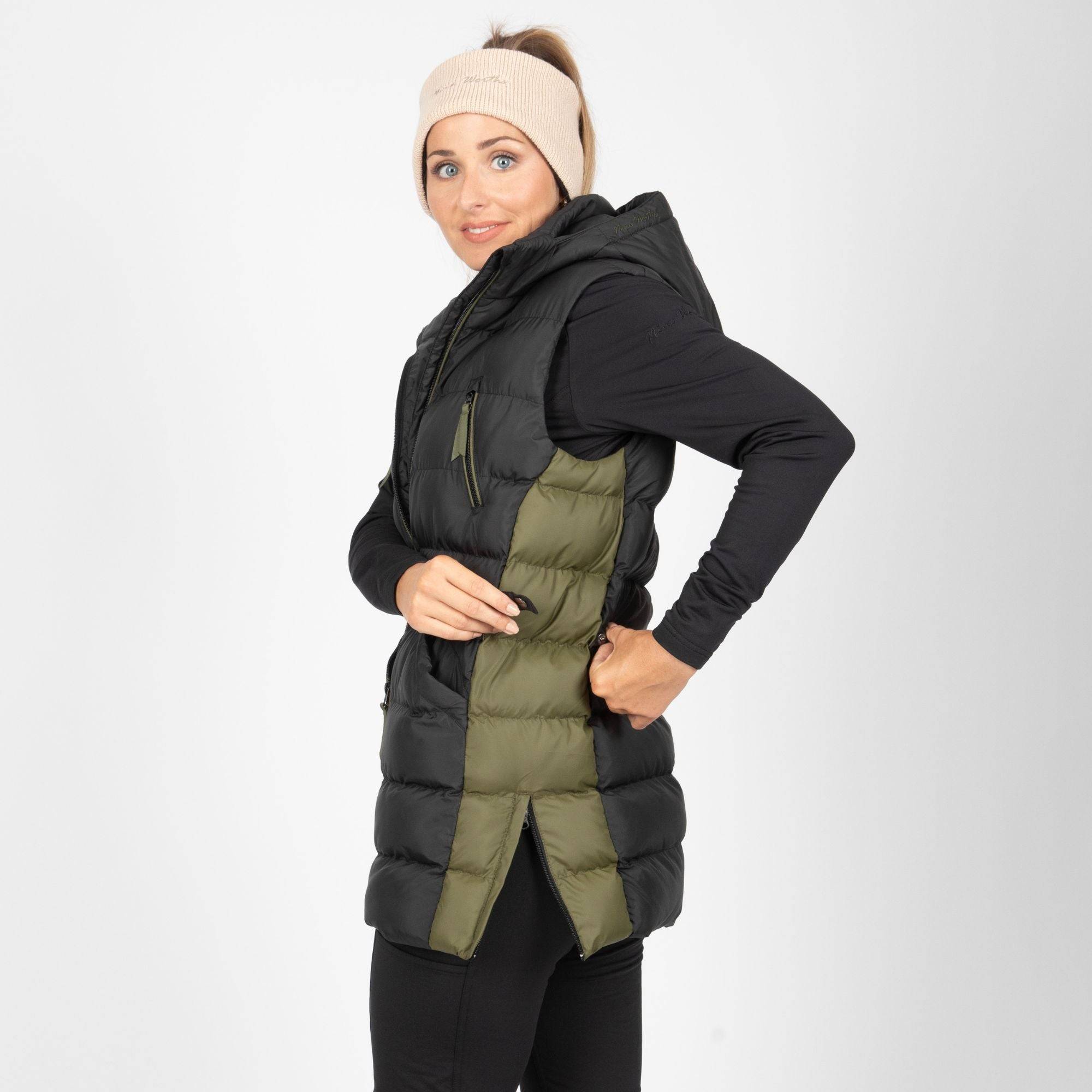 Nineworths - AURE - DOUDOUNE SANS MANCHES DE TRAVAIL - 1163 | Noir - Image 1