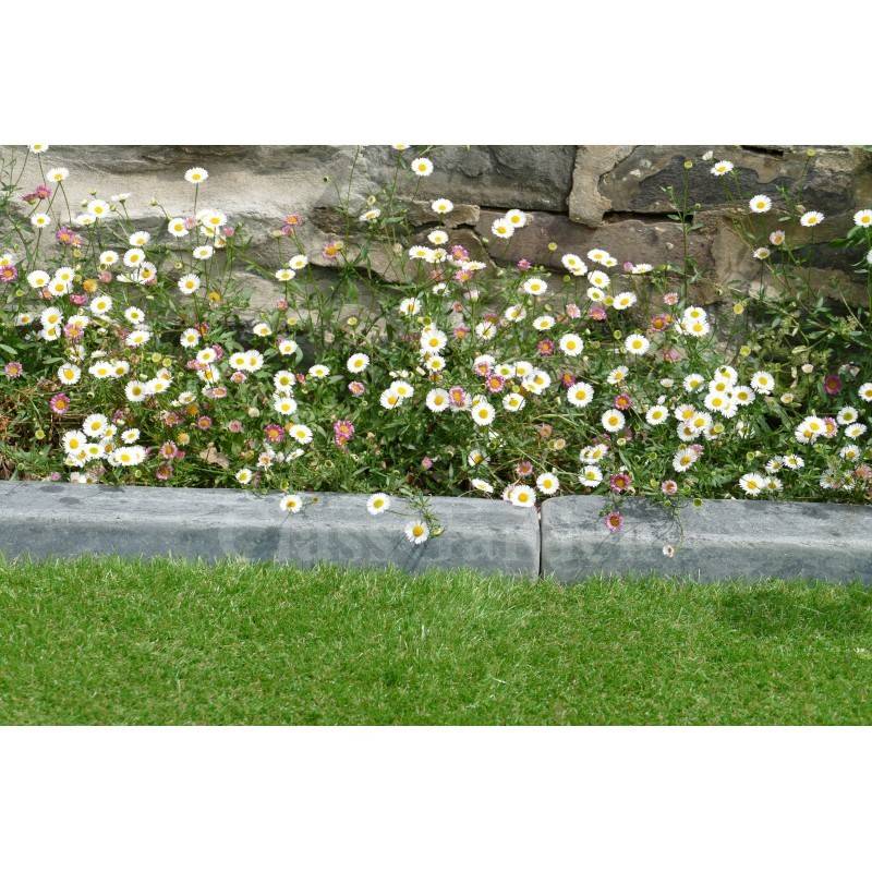 Bordure Ardoise Patinée XL 50 cm - Pack 6 pièces - 3 mètres - Image 4