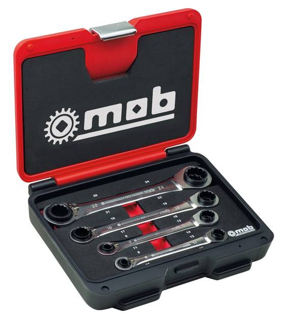 Clé 4x4 – Jeu de 4 en Coffret pour Entretien et Réparation Tout-Terrain - MOB