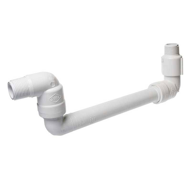Toro - Montage articulé 1" pour arroseurs BSP Unibody - 3 coudes - Longueur jambière 304mm TORO