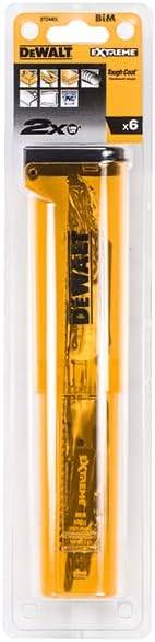 Coffret 6 lames scie sabre - DEWALT - DT2440L-QZ - Image 2