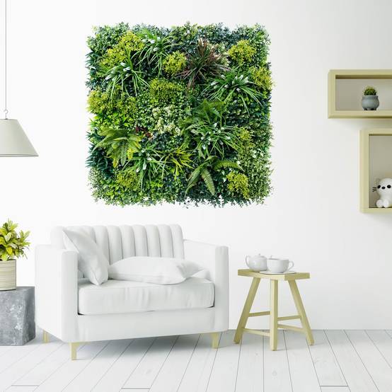 Mur Vegetal Artificiel Luxury MGS Plaque de 1m x 1m - Image 2