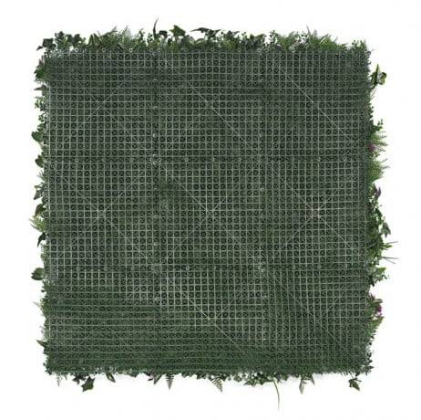Mur végétal artificiel Jungle 1m x 1m, Long 14 m, Hauteur 1 m - Image 2