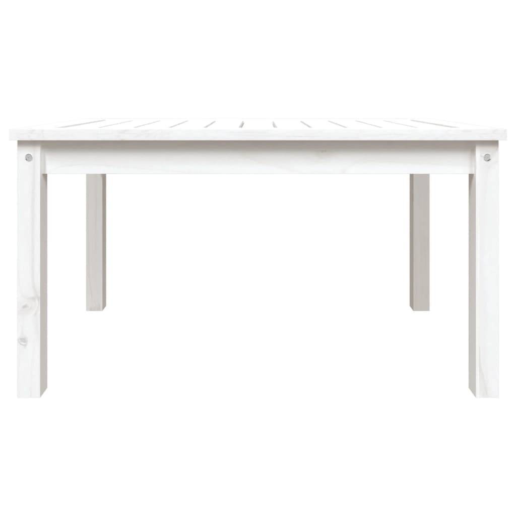 PANGIVO - Table de jardin bois massif pin blanc 82,5 x 50,5 x 45 cm, Poids :6.35kg - PANGIVO - Image 5