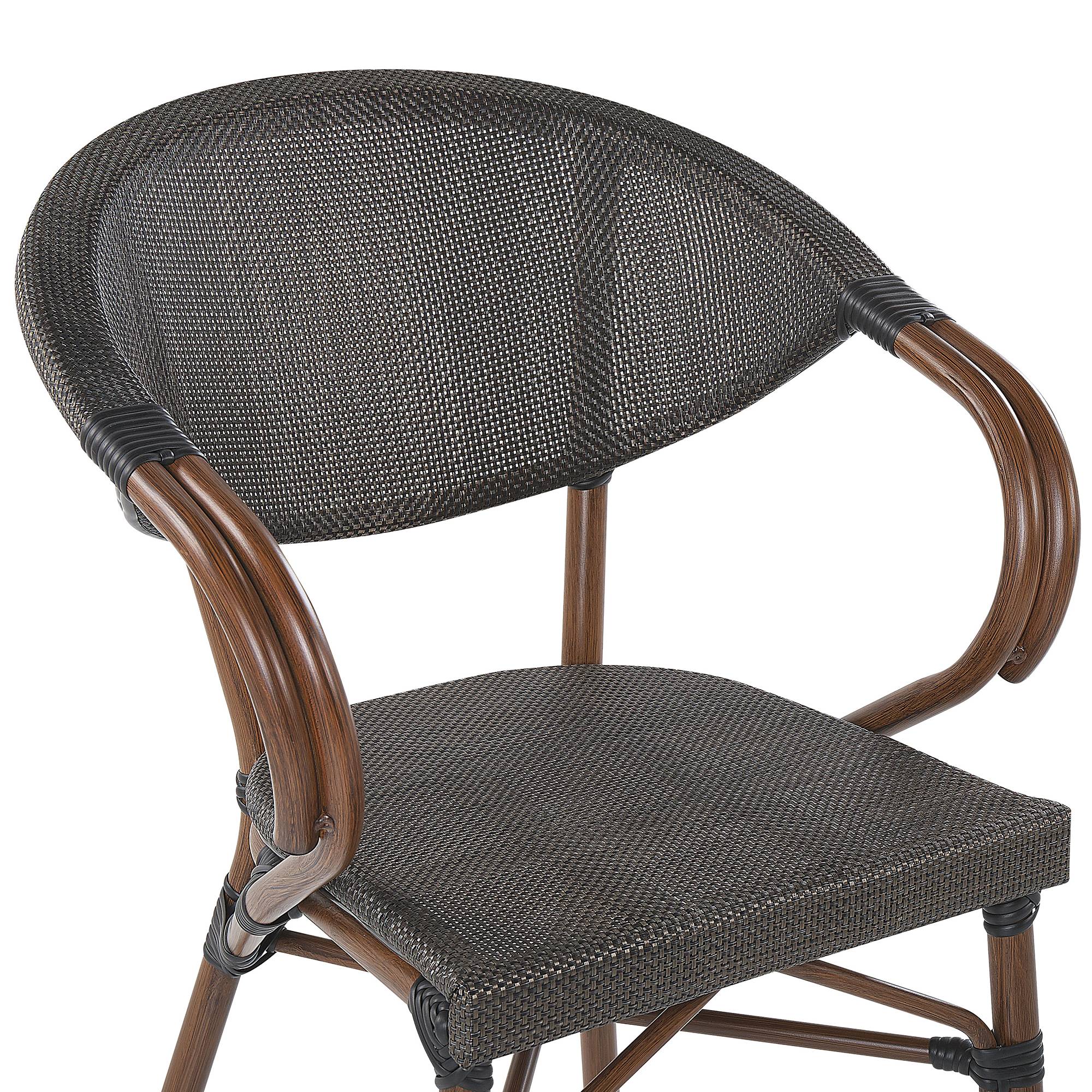 Beliani - Chaise de salle à manger Aluminium Gris CASPRI - Beliani - Image 6