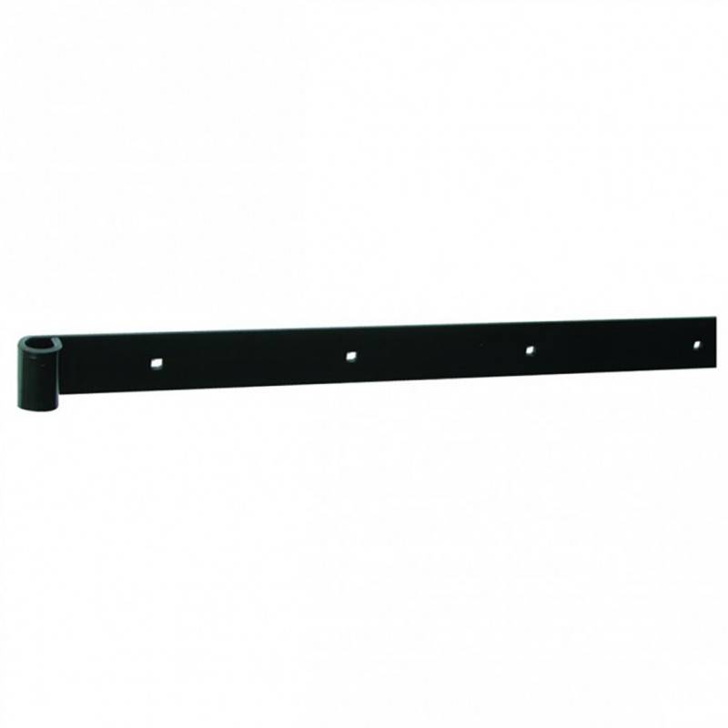 Penture bout droit 35x4 Ø14 noir AFBAT - Long. mm: 300 - Gamm vert