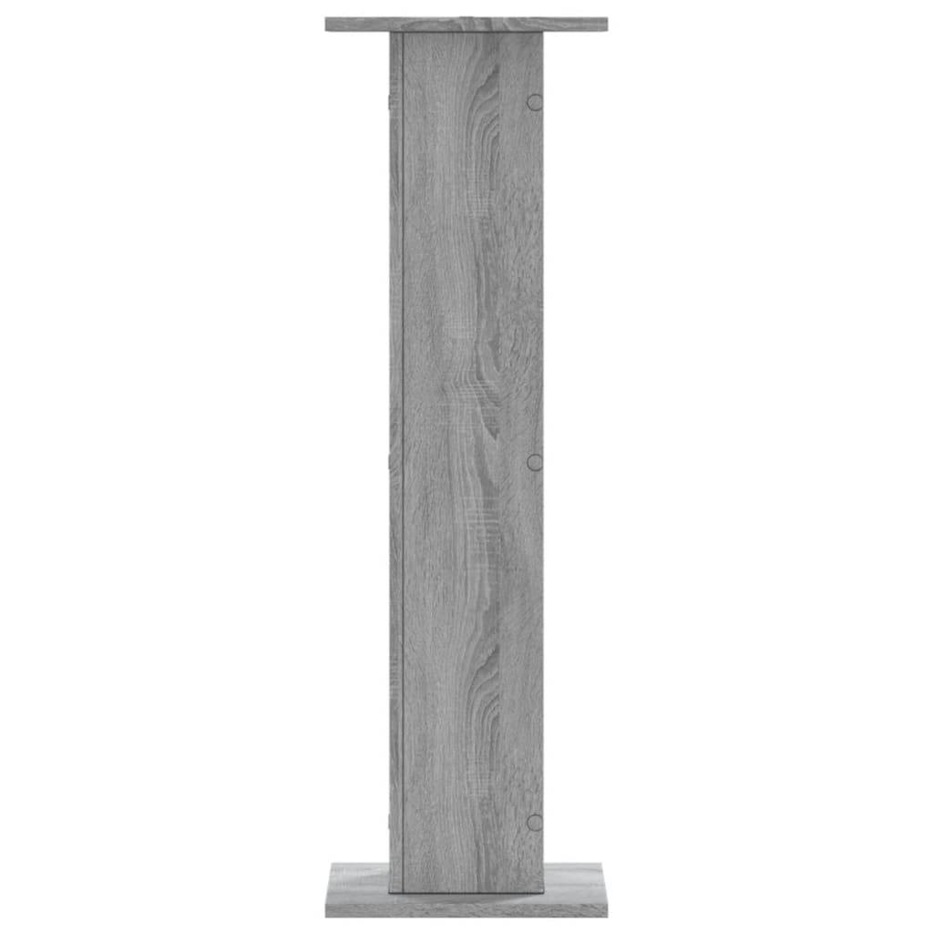 Vidaxl - Supports pour plantes 2 pcs sonoma gris bois d'ingénierie vidaXL 3307878 - Image 7