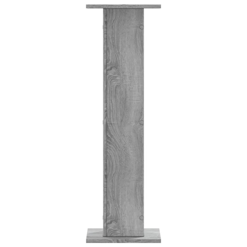 Vidaxl - Supports pour plantes 2 pcs sonoma gris bois d'ingénierie vidaXL 3307878 - Image 6