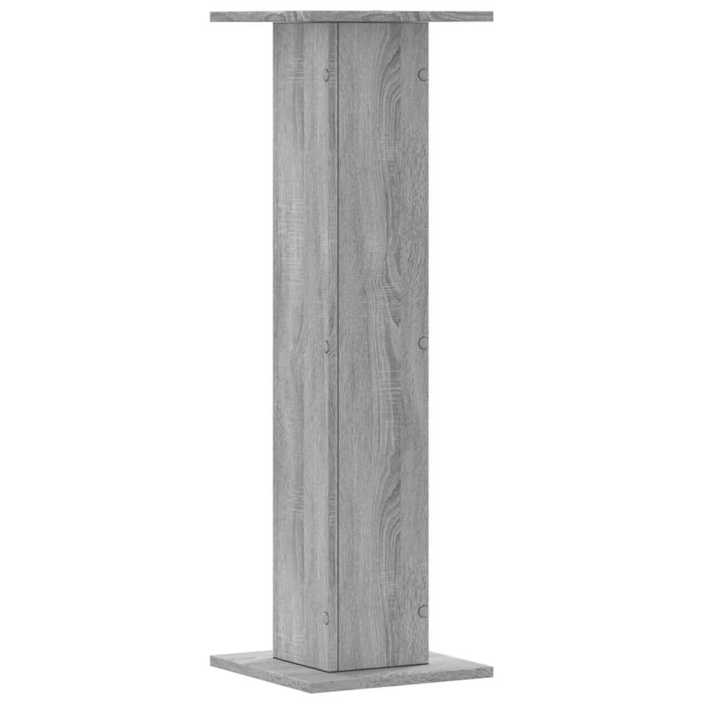 Vidaxl - Supports pour plantes 2 pcs sonoma gris bois d'ingénierie vidaXL 3307878 - Image 5