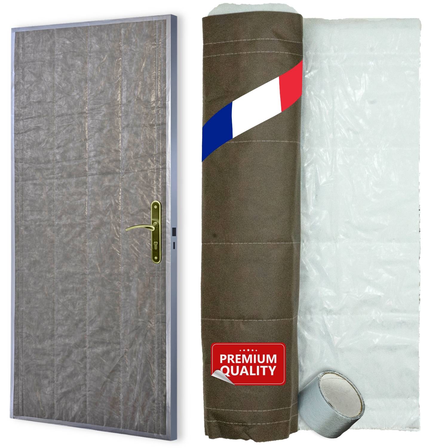 Kit d'isolation thermique porte de service 85x210 cm - Image 1