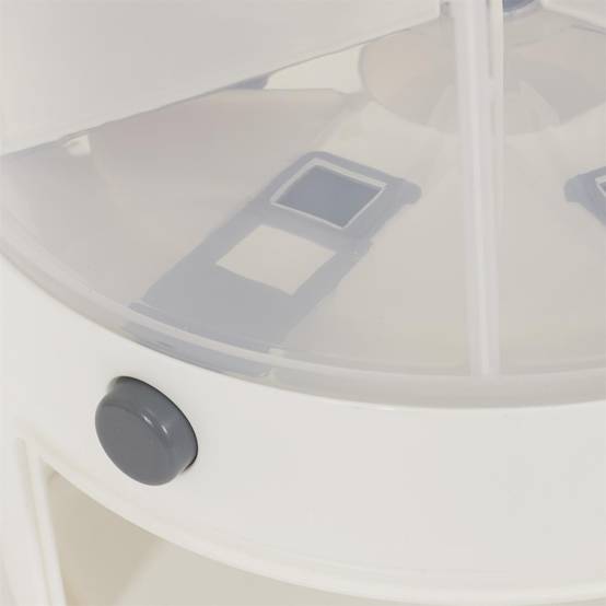 Cook Concept - Distributeur Rotatif "6 Compartiments" 32cm Blanc - Image 3