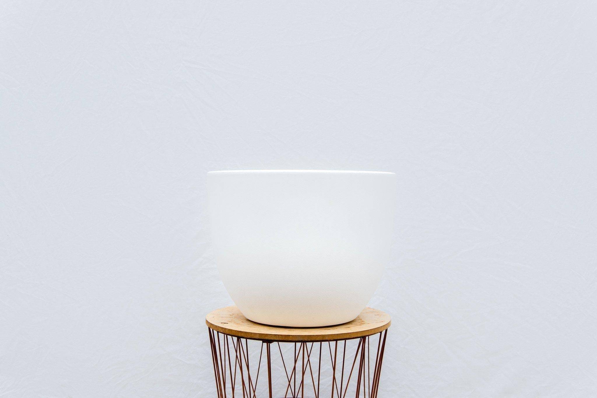 Pot Eggy blanc 80 cm- La Green Touch - Image 3