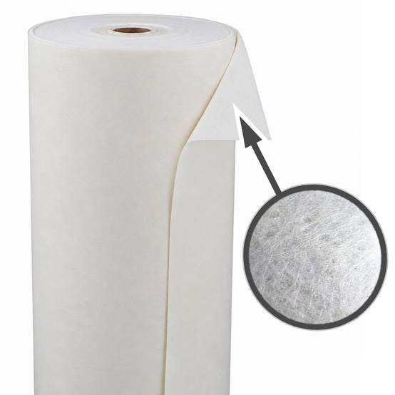 Aquagart - 25 m² Aquagart Géotextile de protection et drainage 300 g/m², polyester, largeur 1 m, épaisseur env. 1,3 mm, GRK 3 - Image 2
