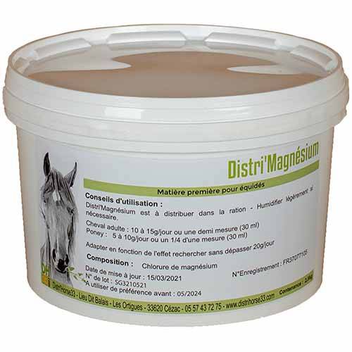 Magnésium pour Cheval, Distri'Magnésium (Chlorure de magnésium) - 2,5kg - DistriHorse33 - Image 2