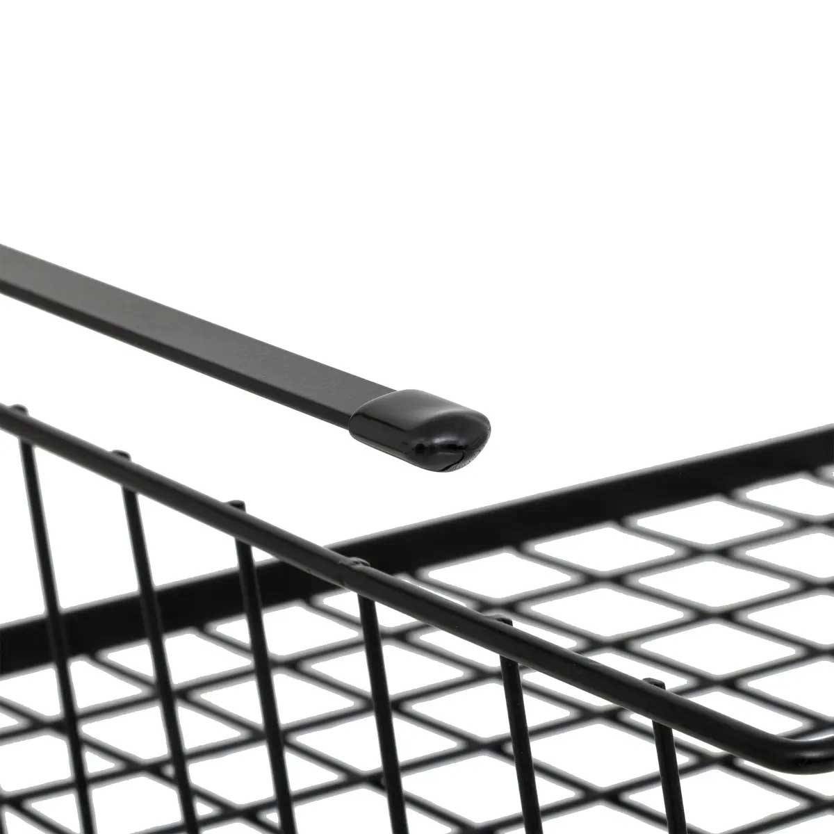 Panier à Suspendre en Métal "Dressing" 51cm Noir - Image 3