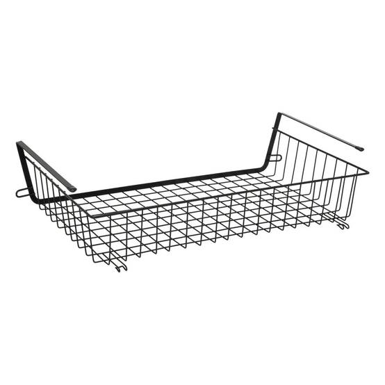 Panier à Suspendre en Métal "Dressing" 51cm Noir - Image 2