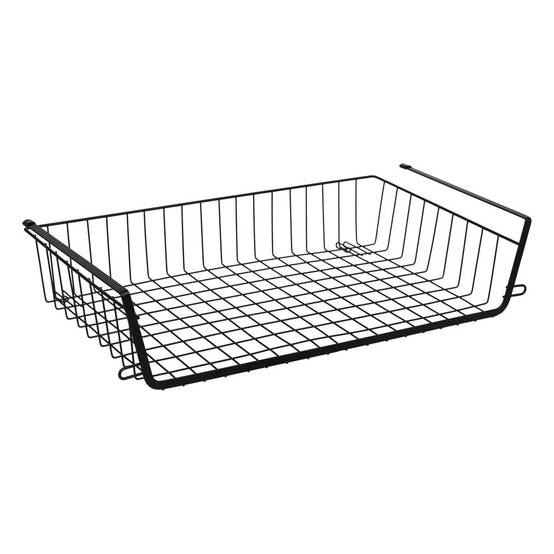 Panier à Suspendre en Métal "Dressing" 51cm Noir - Image 1