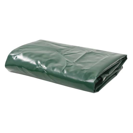 Bâche Multiusage PVC 650g/m² avec Œillets Imperméable pour Jardin Toiture Vert 2,5x3,5 m – ComfortXL Outdoor Living - Image 1